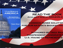 Tablet Screenshot of icanrebuildamerica.com